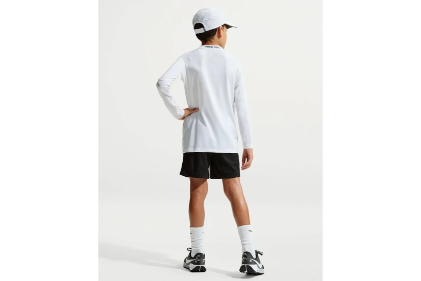 Nike Multi Dri-FIT Training Παιδική Αθλητική Βερμούδα Μαύρη, Λευκή