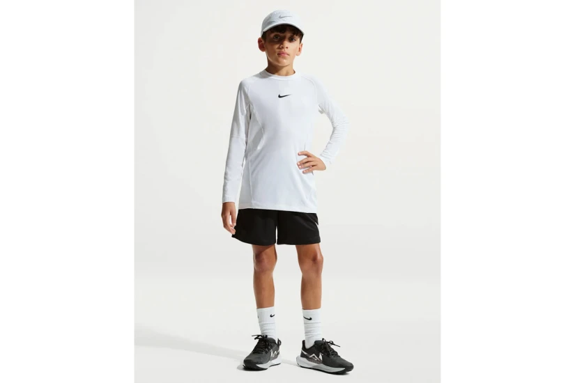 Nike Multi Dri-FIT Training Παιδική Αθλητική Βερμούδα Μαύρη, Λευκή