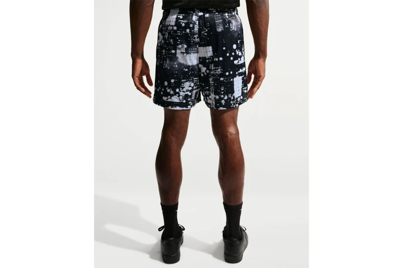 Nike Standard Issue Dri-FIT Mesh Ανδρική Μπασκετική Βερμούδα Μαύρη, Λευκή, Εκρού
