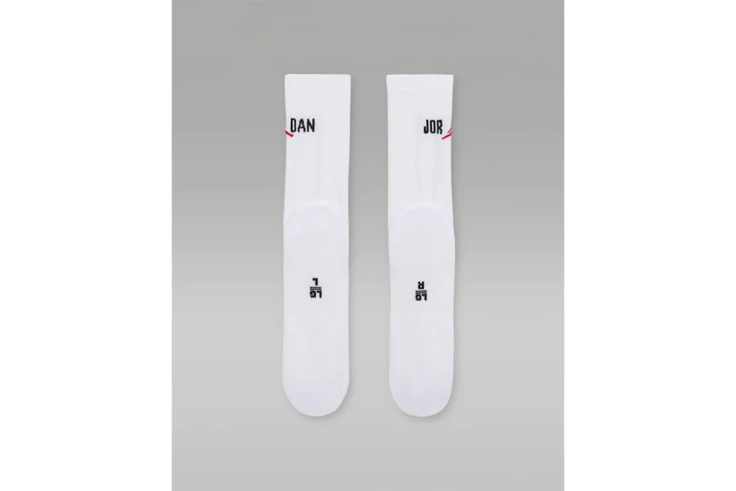 Jordan Everyday Unisex Κάλτσες μέχρι τη Γάμπα Λευκές 1 Ζευγάρι