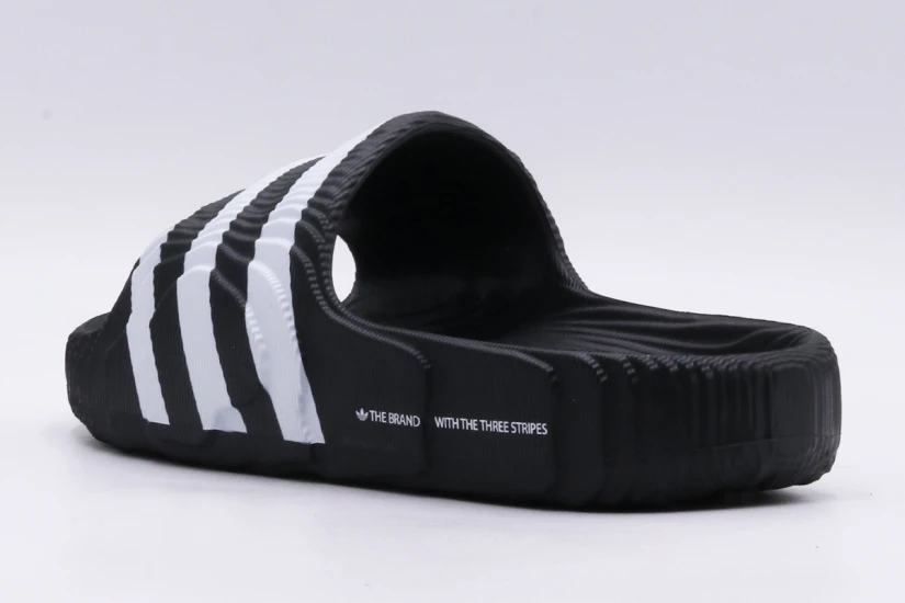 Adidas Originals Adilette 22 Unisex Παντόφλες Μαύρες, Λευκές