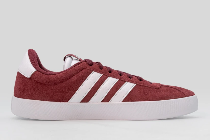 Adidas Performance VL Court 3.0 Ανδρικά Sneakers Μπορντό, Λευκά