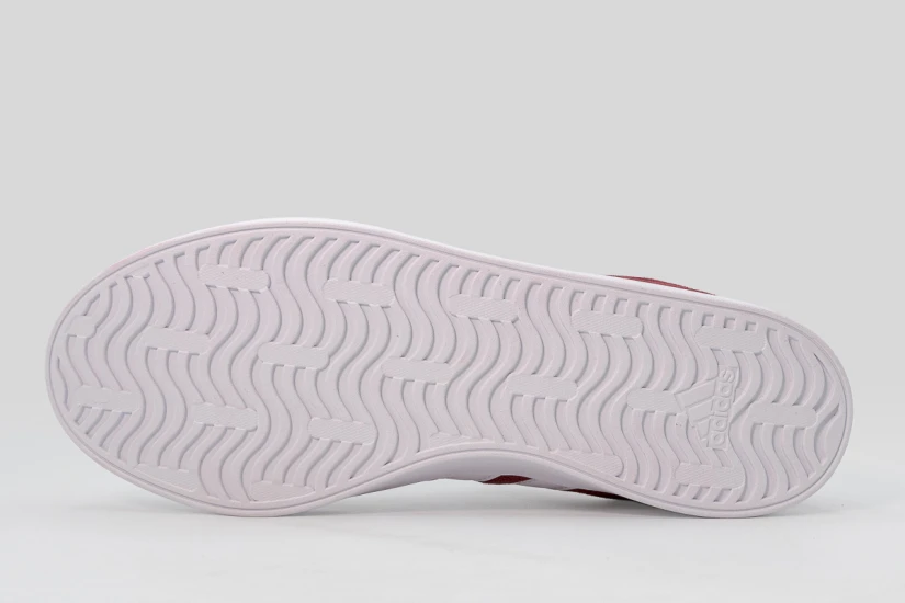 Adidas Performance VL Court 3.0 Ανδρικά Sneakers Μπορντό, Λευκά