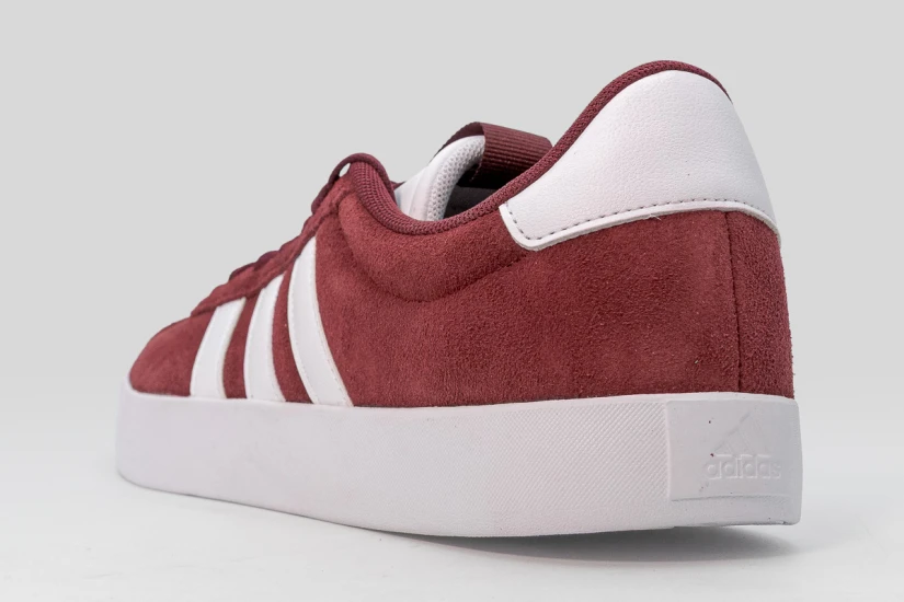 Adidas Performance VL Court 3.0 Ανδρικά Sneakers Μπορντό, Λευκά