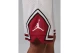 Jordan Diamond Dri-FIT Ανδρική Μπασκετική Βερμούδα Λευκή, Κόκκινη