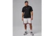 Jordan Diamond Dri-FIT Ανδρική Μπασκετική Βερμούδα Λευκή, Κόκκινη
