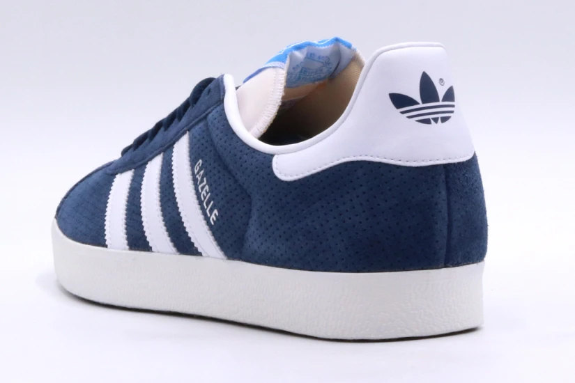 Adidas Originals Gazelle Ανδρικά Sneakers Μπλε Σκούρα, Λευκά