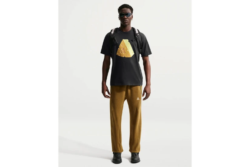 Nike ACG Dri-FIT Ανδρικό Κοντομάνικο T-Shirt Μαύρο, Κίτρινο