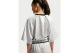 Nike Sportswear Oversized Satin Γυναικείο Κοντομάνικο T-Shirt Εκρού, Μαύρο