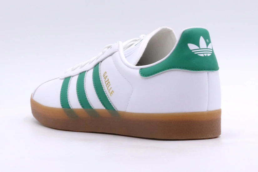 Adidas Originals Gazelle Unisex Sneakers Λευκά, Πράσινα, Καφέ
