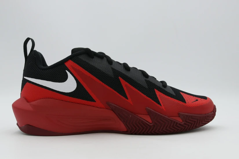 Nike S.T. Dynamite Μπασκετικά Παπούτσια Μαύρα, Κόκκινα, Λευκά