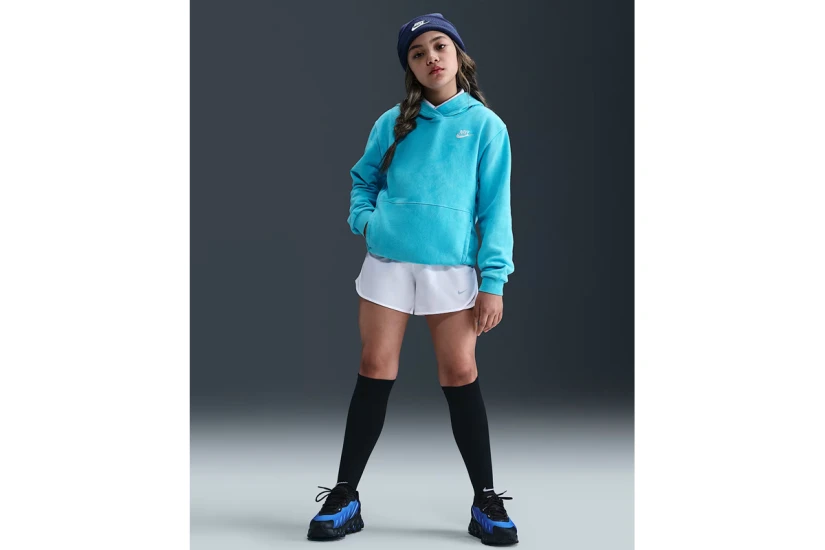 Nike Sportswear Παιδικό Φούτερ με Κουκούλα Γαλάζιο