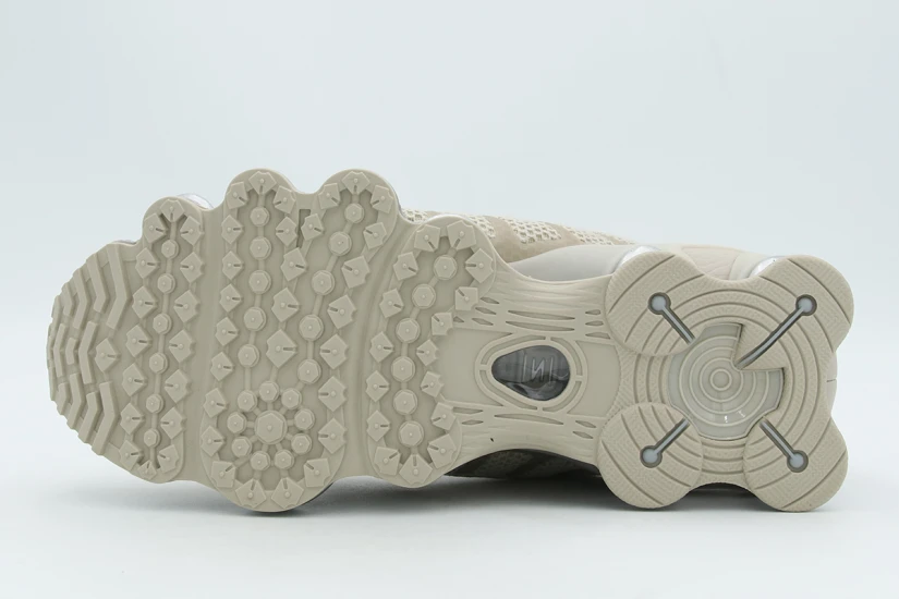 Nike Shox TL Γυναικεία Sneakers Μπεζ, Ασημί