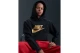 Nike Sportswear Club Fleece Παιδικό Φούτερ με Κουκούλα Μαύρο, Χρυσό