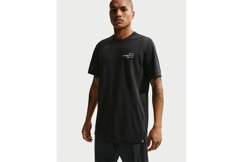 Nike ACG Dri-FIT Ανδρικό Κοντομάνικο T-Shirt Μαύρο, Ανθρακί