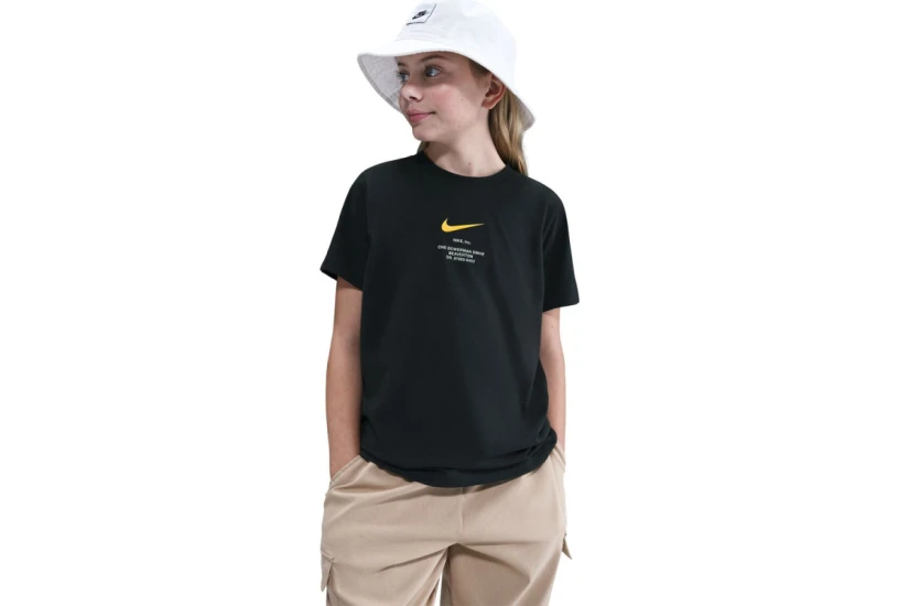 Nike Sportswear Παιδικό Κοντομάνικο T-Shirt Μαύρο