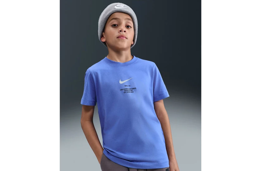 Nike Sportswear Παιδικό Κοντομάνικο T-Shirt Μπλε