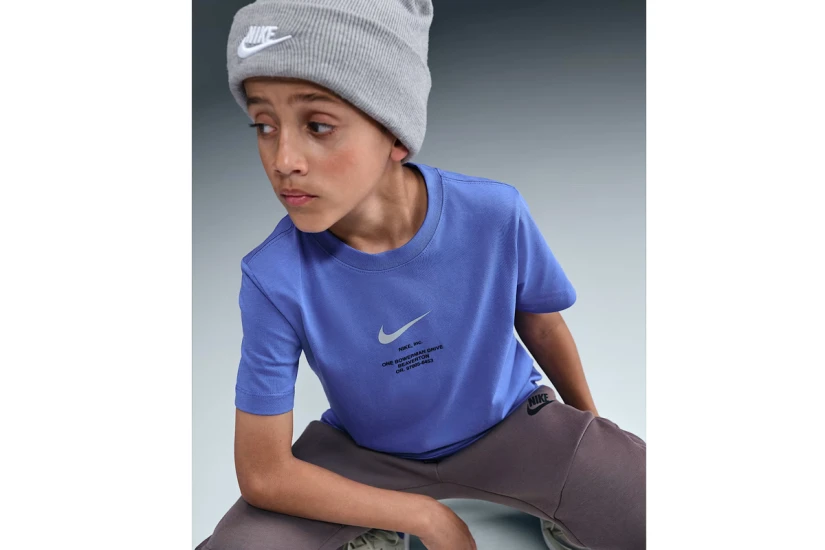 Nike Sportswear Παιδικό Κοντομάνικο T-Shirt Μπλε