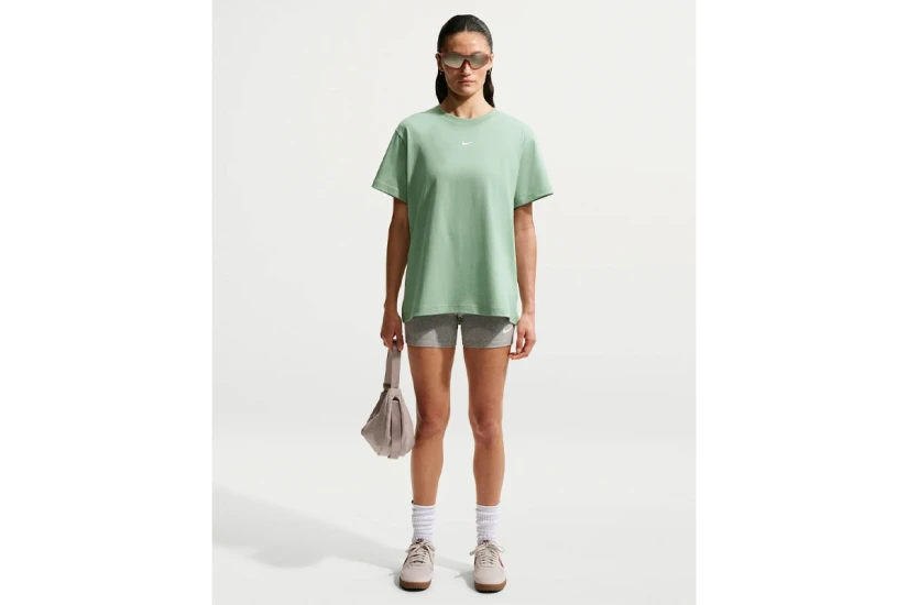 Nike Sportswear Classic Oversized Γυναικείο Κοντομάνικο T-Shirt Φυστικί