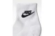 Nike Everyday Elevated Unisex Κοντές Κάλτσες Λευκές 3 Ζευγάρια