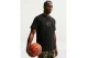 Nike Basketball Ανδρικό Κοντομάνικο T-Shirt Μαύρο, Λευκό