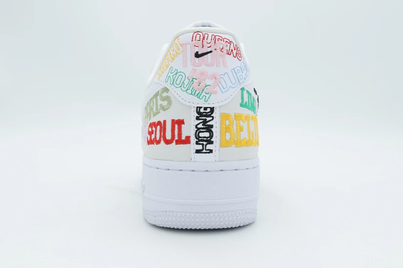 Nike Air Force 1 07 LV8 Ανδρικά Sneakers Λευκά, Διάφορα Χρώματα