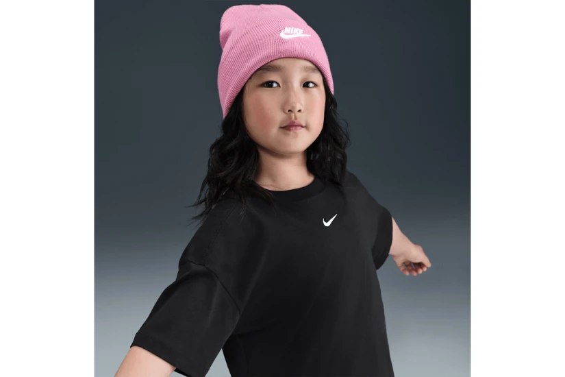 Nike Sportswear Oversized Παιδικό Κοντομάνικο T-Shirt Μαύρο