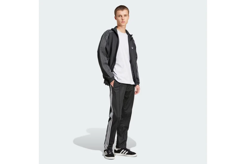 Adidas Originals Adicolor Classics Beckenbauer Ανδρικό Παντελόνι Φόρμας Μαύρο
