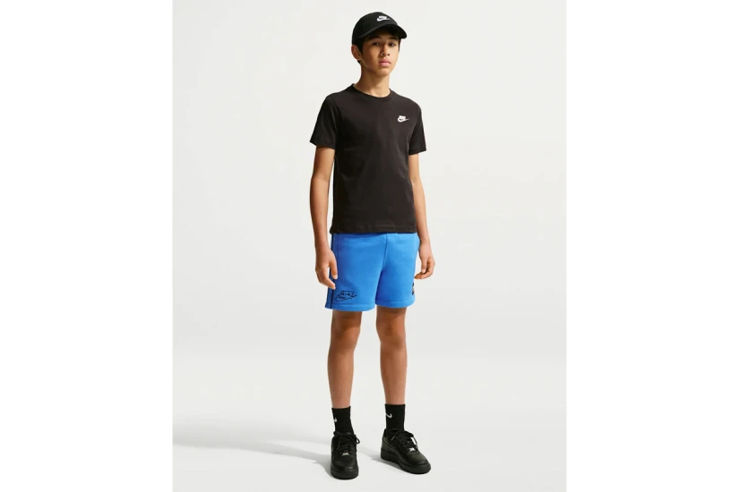 Nike Air Fleece Παιδικό Αθλητικό Σορτς Μπλε