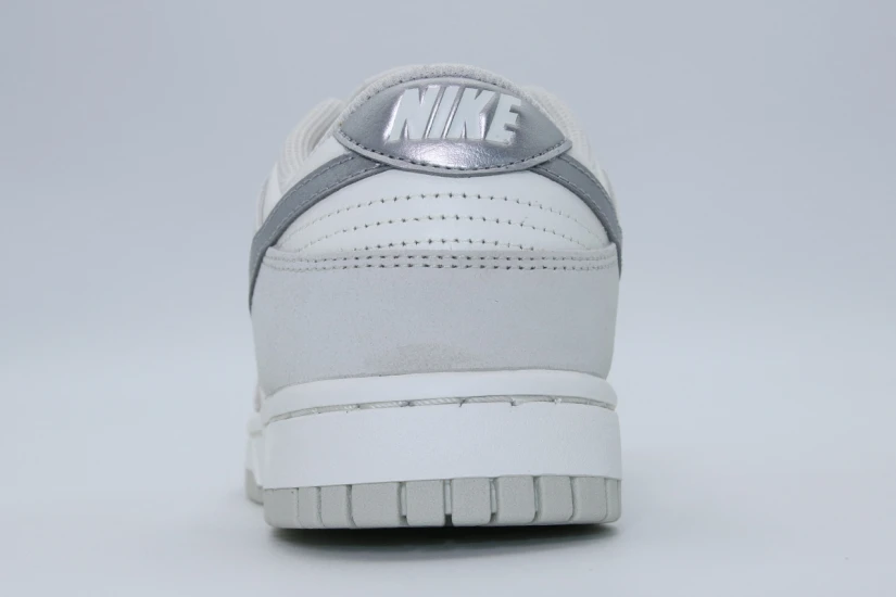 Nike Dunk Low Sneakers Εκρού, Γκρι Ανοιχτό, Ασημί