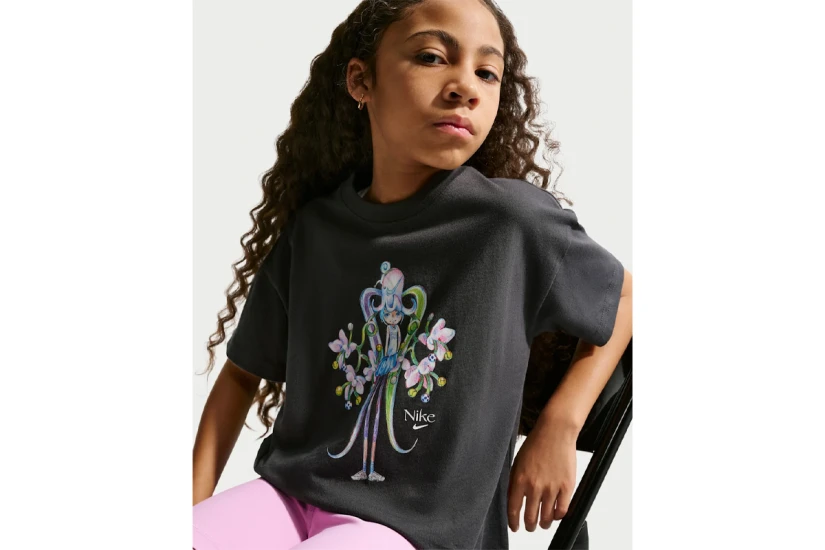 Nike Sportswear Club Παιδικό Κοντομάνικο T-Shirt Ανθρακί