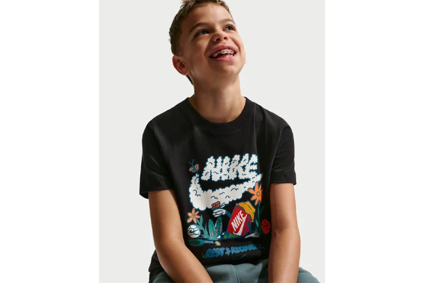 Nike Sportswear Παιδικό Κοντομάνικο T-Shirt Μαύρο