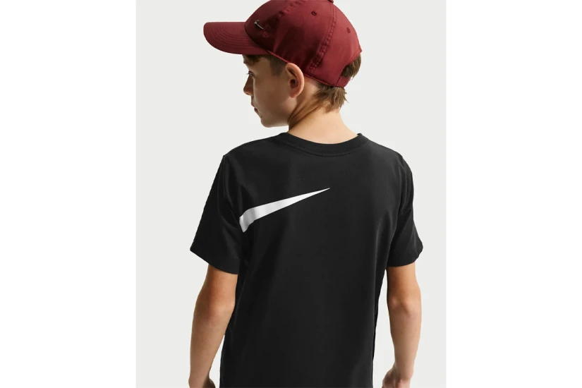 Nike Sportswear Club Παιδικό Κοντομάνικο T-Shirt Μαύρο, Λευκό