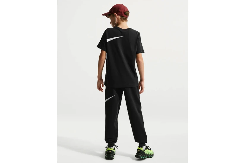 Nike Sportswear Club Παιδικό Κοντομάνικο T-Shirt Μαύρο, Λευκό