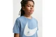 Nike Sportswear Club Παιδικό Κοντομάνικο T-Shirt Σιέλ, Λευκό