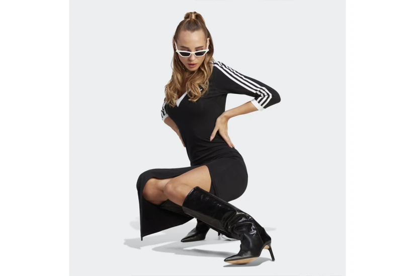 Adidas Originals Adicolor Classic 3-Stripes Γυναικείο Φόρεμα Maxi