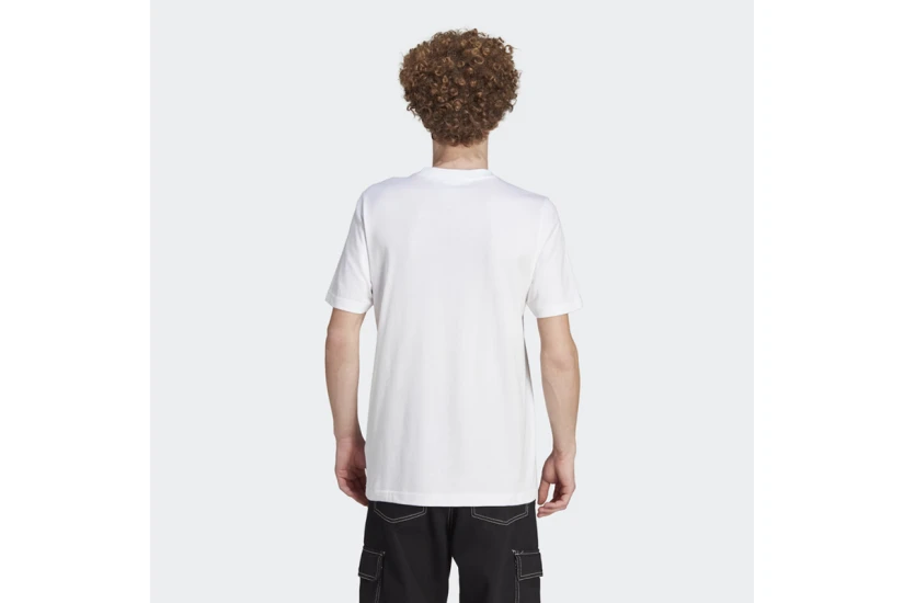 Adidas Originals Trefoil Essentials Ανδρικό Κοντομάνικο T-Shirt Λευκό