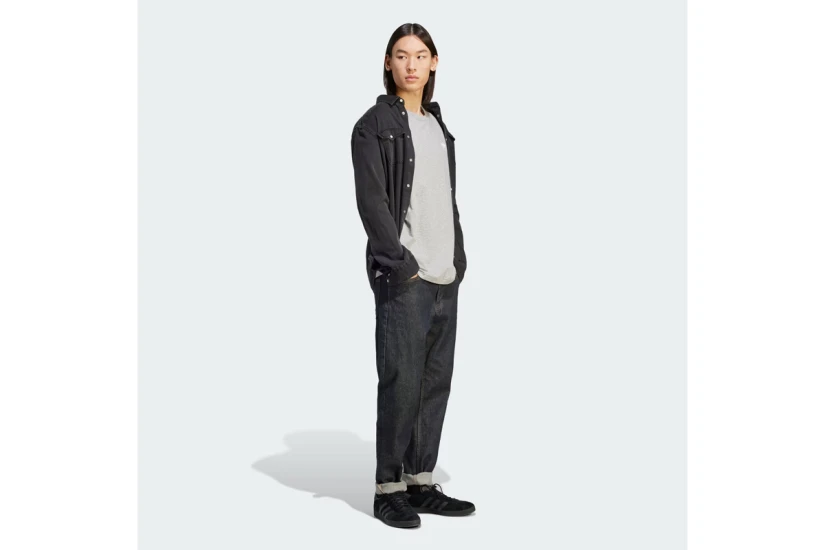 Adidas Originals Essential Tee Ανδρικό Κοντομάνικο T-Shirt Γκρι