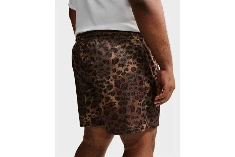 Nike Standard Issue Ανδρική Μπασκετική Βερμούδα Καφέ, Μαύρη, Μπεζ