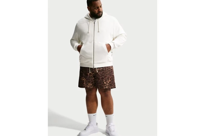 Nike Standard Issue Ανδρική Μπασκετική Βερμούδα Καφέ, Μαύρη, Μπεζ