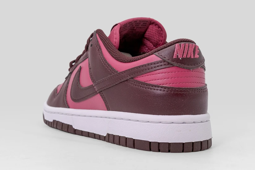 Nike Dunk Low Sneakers Μπορντό, Βυσσινί