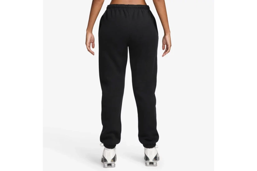 Nike Studio Fleece Γυναικείο Παντελόνι Φόρμας Μαύρο