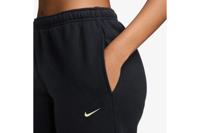 Nike Studio Fleece Γυναικείο Παντελόνι Φόρμας Μαύρο