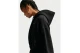 Nike Studio Fleece Oversized Cropped Γυναικεία Βαμβακερή Ζακέτα με Κουκούλα Μαύρη