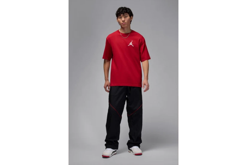 Jordan Jumpman Ανδρικό Κοντομάνικο T-Shirt Κόκκινο