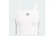 Adidas Originals Adicolor 3-Stripes Αμάνικη Crop Top Μπλούζα