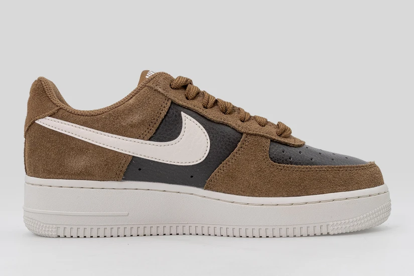 Nike Air Force 1 07 Sneakers Καφέ, Λευκά