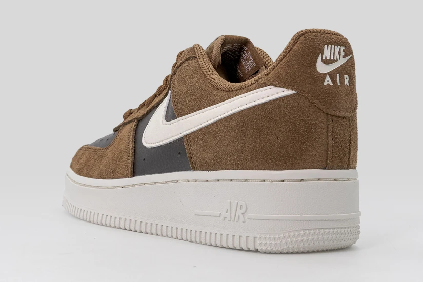 Nike Air Force 1 07 Sneakers Καφέ, Λευκά