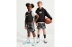 Nike Crossover Dri-FIT Παιδική Μπασκετική Βερμούδα Μαύρη, Λευκή
