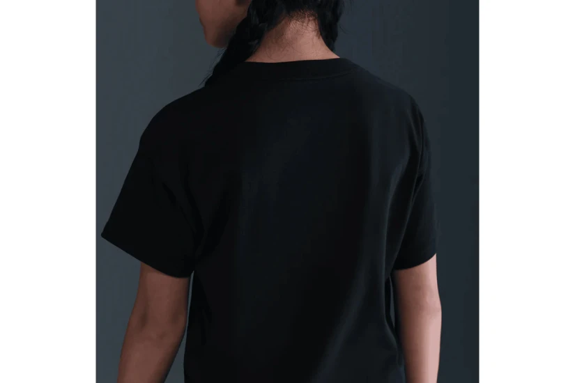 Nike Sportswear Boxy Animal Print Παιδικό Κοντομάνικο T-Shirt Μαύρο